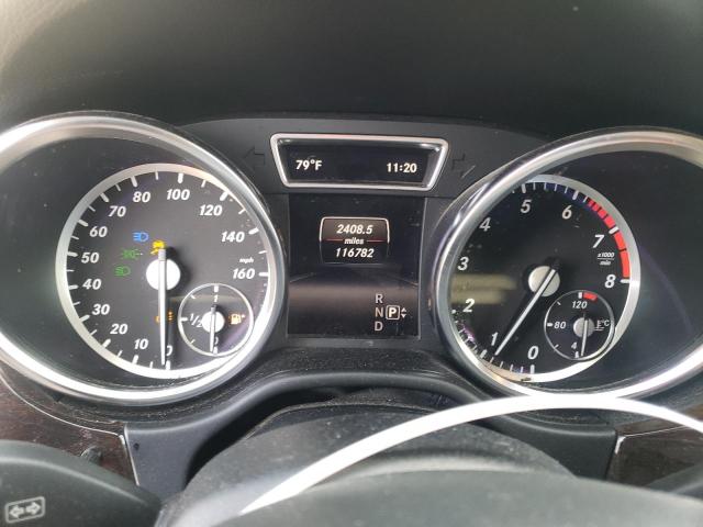 4JGDA5HB4EA347412 - 2014 MERCEDES-BENZ ML 350 4MATIC BLACK photo 9