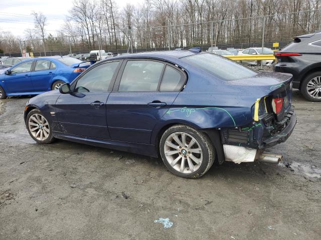 WBAPK5C5XBF127204 - 2011 BMW 328 XI SULEV BLUE photo 2