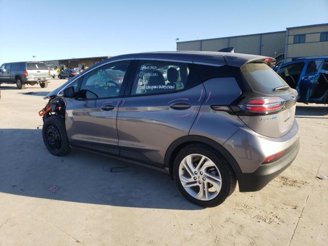 1G1FW6S09P4133800 - 2023 CHEVROLET BOLT EV 1LT GRAY photo 2