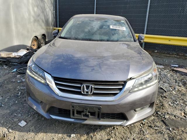 1HGCR3F84FA031662 - 2015 HONDA ACCORD EXL GRAY photo 5