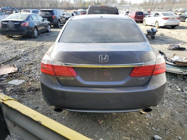 1HGCR3F84FA031662 - 2015 HONDA ACCORD EXL GRAY photo 6