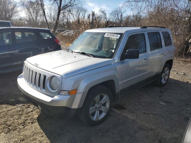 1C4NJPFA9CD511960 - 2012 JEEP PATRIOT LATITUDE SILVER photo 1