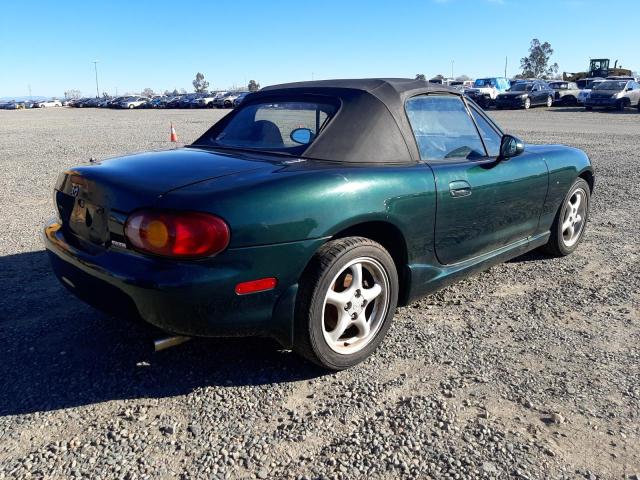 JM1NB3536Y0144233 - 2000 MAZDA MX-5 MIATA BASE GREEN photo 3