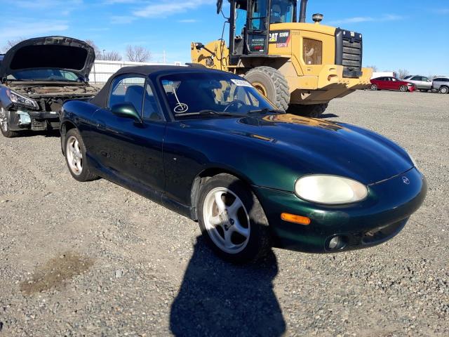 JM1NB3536Y0144233 - 2000 MAZDA MX-5 MIATA BASE GREEN photo 4