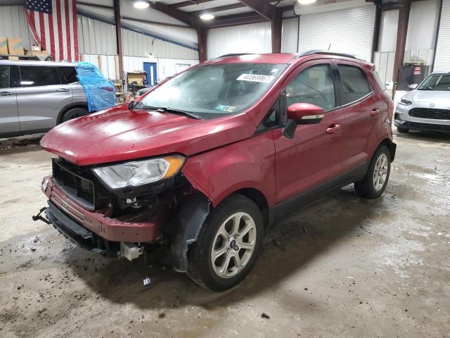 MAJ3S2GE8LC349856 - 2020 FORD ECOSPORT SE BURGUNDY photo 1