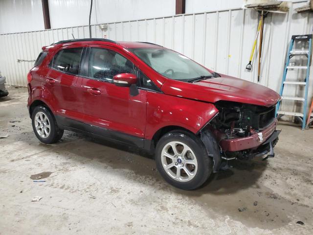 MAJ3S2GE8LC349856 - 2020 FORD ECOSPORT SE BURGUNDY photo 4