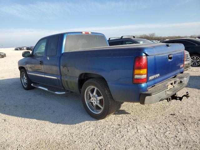 2GTEC19T131296820 - 2003 GMC SIERA C1500 BLUE photo 2