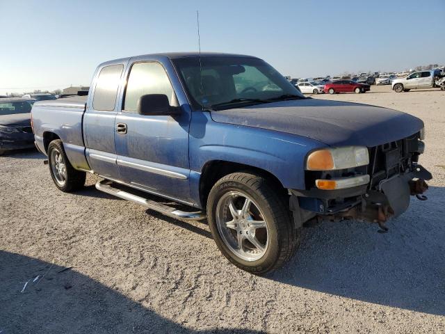 2GTEC19T131296820 - 2003 GMC SIERA C1500 BLUE photo 4