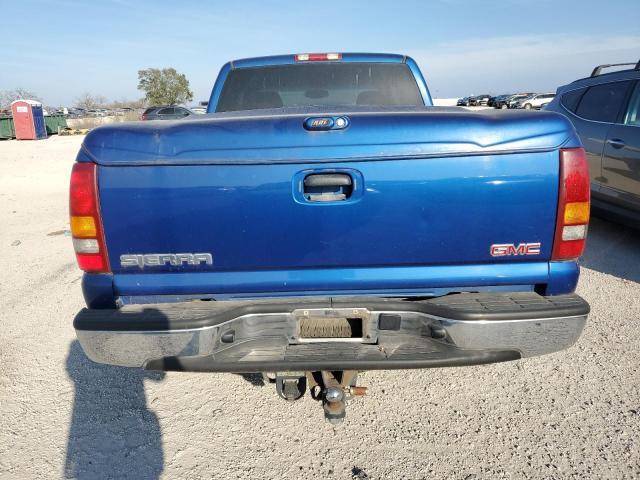 2GTEC19T131296820 - 2003 GMC SIERA C1500 BLUE photo 6