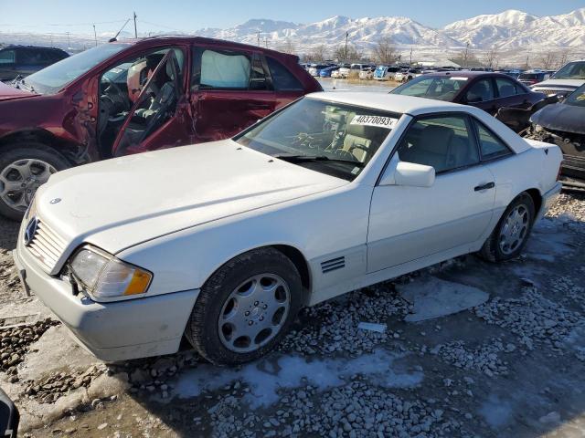 WDBFA63E7SF110379 - 1995 MERCEDES-BENZ SL 320 WHITE photo 1