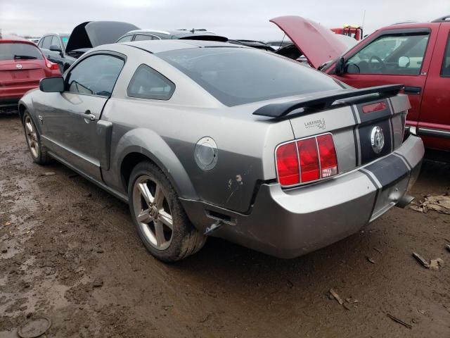 1ZVHT80N295134767 - 2009 FORD MUSTANG GRAY photo 2