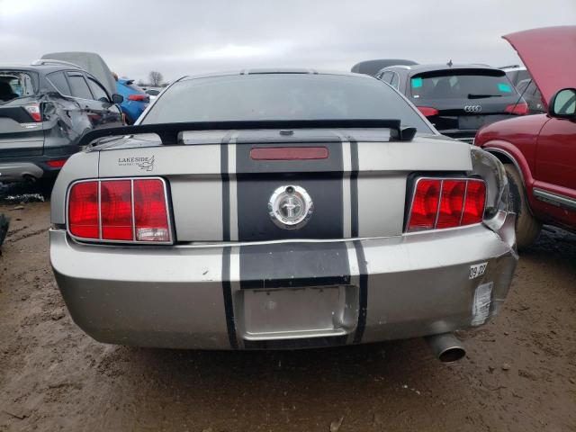 1ZVHT80N295134767 - 2009 FORD MUSTANG GRAY photo 6