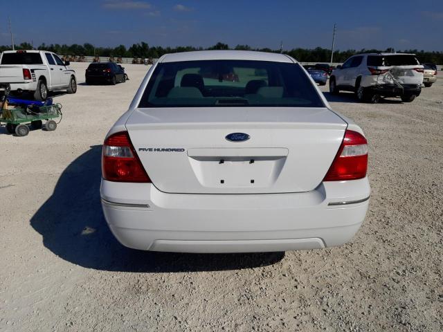 1FAFP23176G150960 - 2006 FORD FIVE HUNDR SE WHITE photo 6