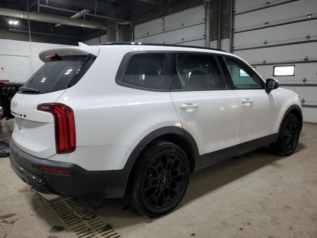 5XYP3DHC9NG296116 - 2022 KIA TELLURIDE EX WHITE photo 3