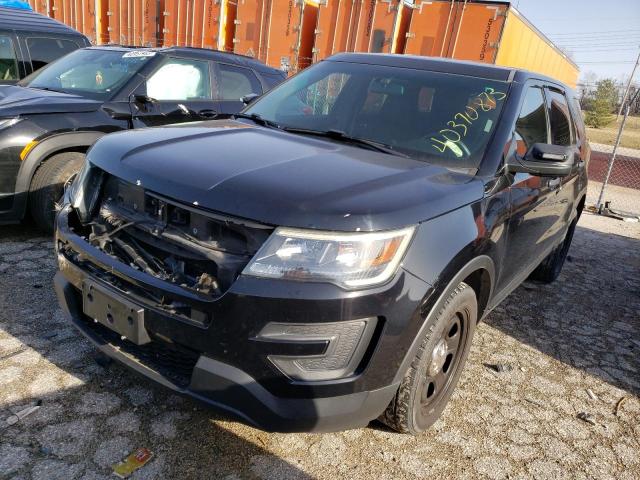 1FM5K8AR3GGC08396 - 2016 FORD EXPLORER POLICE INTERCEPTOR BLACK photo 1