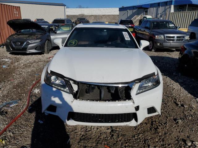 JTHBE1BL6E5043094 - 2014 LEXUS GS 350 WHITE photo 5