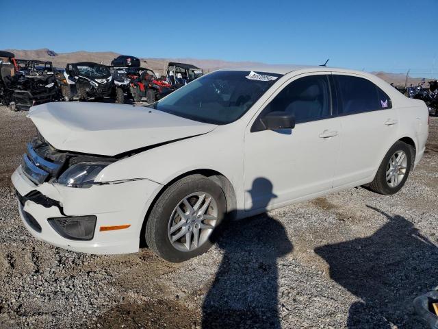 3FAHP0GA0CR340644 - 2012 FORD FUSION S WHITE photo 1