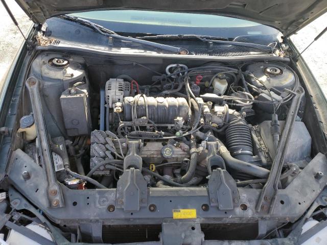 1G2WP12K4WF247767 - 1998 PONTIAC GRAND PRIX GT GREEN photo 11