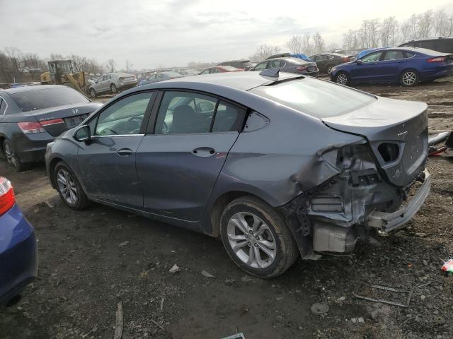 1G1BE5SMXK7139532 - 2019 CHEVROLET CRUZE LT SILVER photo 2