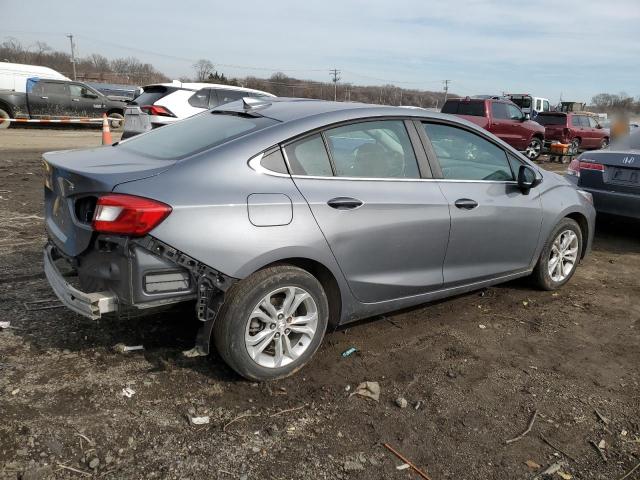 1G1BE5SMXK7139532 - 2019 CHEVROLET CRUZE LT SILVER photo 3