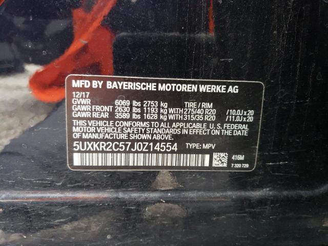 5UXKR2C57J0Z14554 - 2018 BMW X5 SDRIVE35I Mavi foto 14