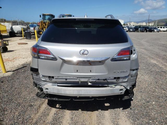 JTJZK1BA6F2426346 - 2015 LEXUS RX 350 SILVER photo 6