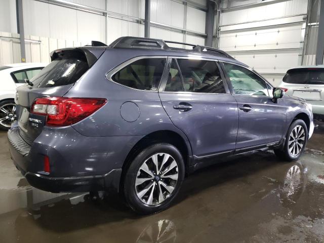 4S4BSENC3G3283775 - 2016 SUBARU OUTBACK 3.6R LIMITED BLUE photo 3