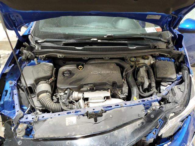 1G1BE5SM0H7247716 - 2017 CHEVROLET CRUZE LT BLUE photo 11