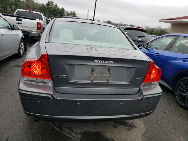 YV1RS592972618137 - 2007 VOLVO S60 2.5T GRAY photo 6