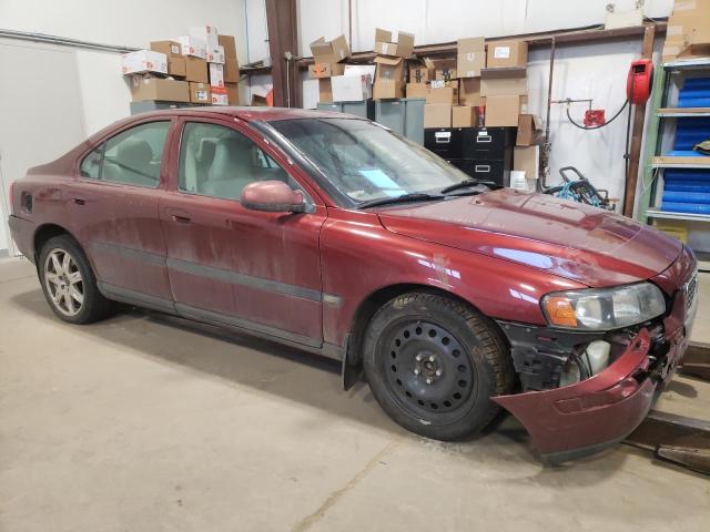 YV1RH58DX22185616 - 2002 VOLVO S60 2.5T RED photo 4