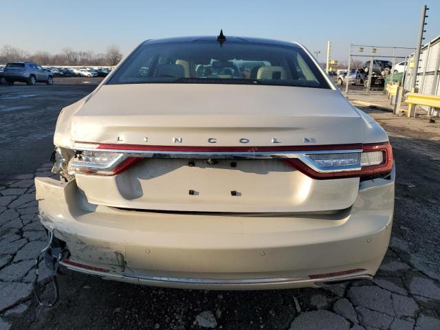 1LN6L9NP9J5612581 - 2018 LINCOLN CONTINENTA RESERVE CREAM photo 6