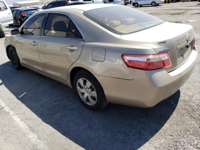 4T1BE46K87U665754 - 2007 TOYOTA CAMRY CE TAN photo 2