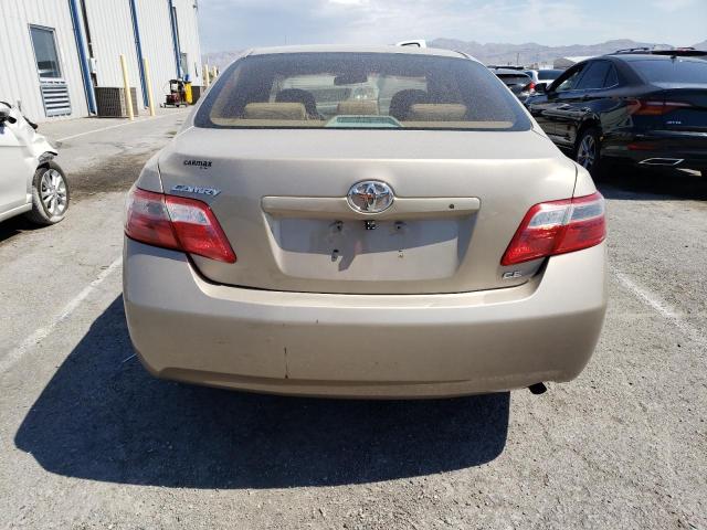 4T1BE46K87U665754 - 2007 TOYOTA CAMRY CE TAN photo 6