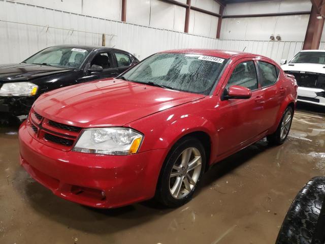 1C3CDZCB6DN557107 - 2013 DODGE AVENGER SXT RED photo 1