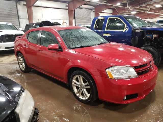 1C3CDZCB6DN557107 - 2013 DODGE AVENGER SXT RED photo 4