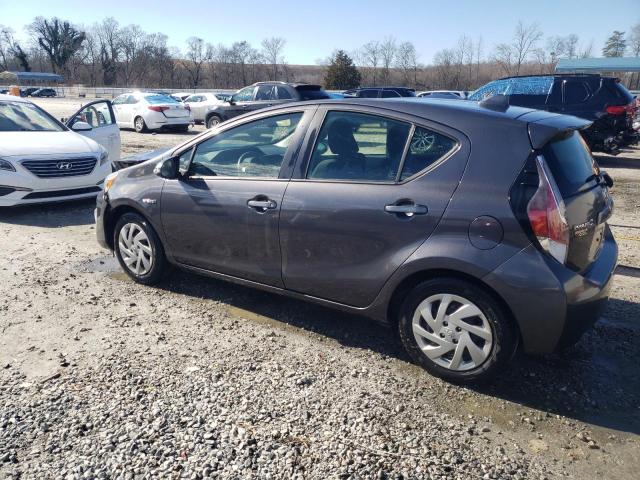 JTDKDTB30F1092039 - 2015 TOYOTA PRIUS C CHARCOAL photo 2