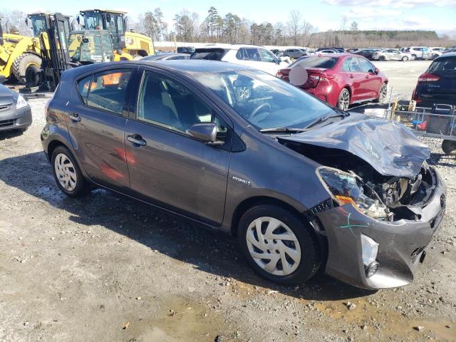 JTDKDTB30F1092039 - 2015 TOYOTA PRIUS C CHARCOAL photo 4