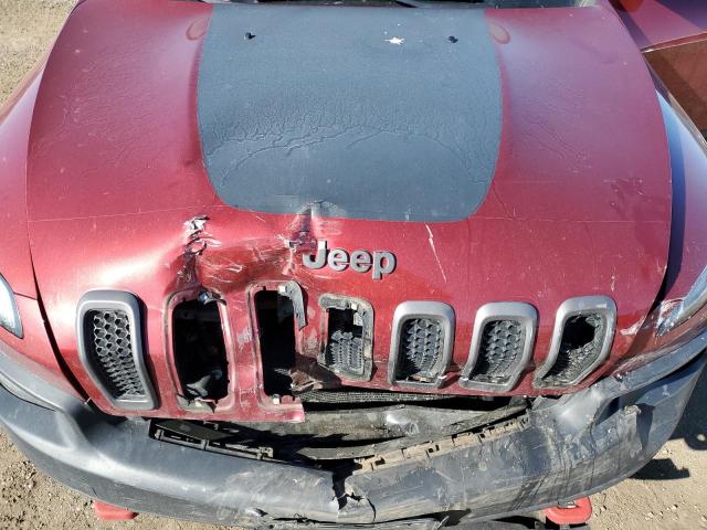 1C4PJMBSXFW577710 - 2015 JEEP CHEROKEE TRAILHAWK 红色 照片 12