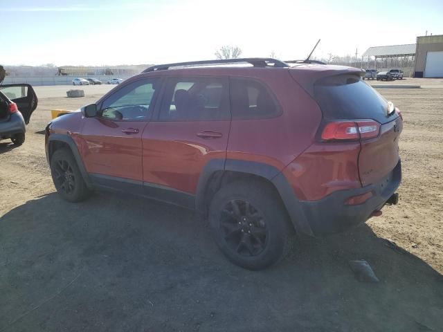 1C4PJMBSXFW577710 - 2015 JEEP CHEROKEE TRAILHAWK 红色 照片 2