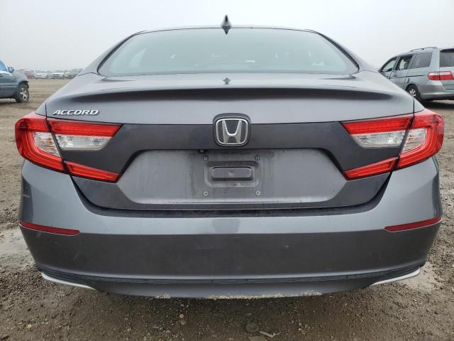 1HGCV1F11JA252096 - 2018 HONDA ACCORD LX GRAY photo 6