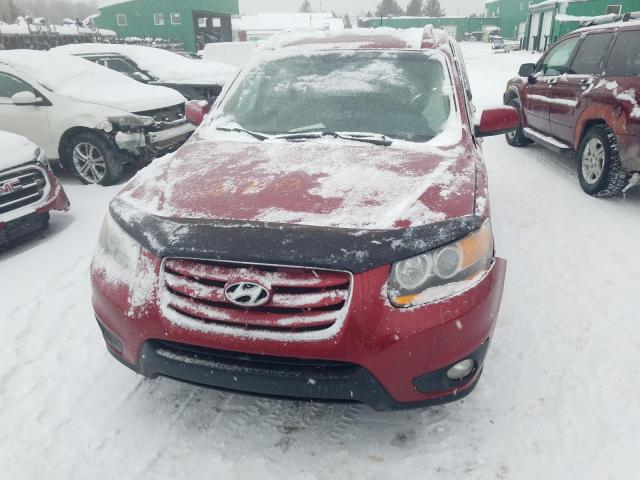 5XYZHDAG5BG031924 - 2011 HYUNDAI SANTA FE SE RED photo 5