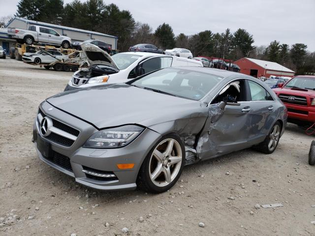 WDDLJ9BB8DA081901 - 2013 MERCEDES-BENZ CLS 550 4MATIC GRAY photo 1