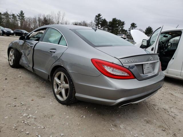 WDDLJ9BB8DA081901 - 2013 MERCEDES-BENZ CLS 550 4MATIC GRAY photo 2