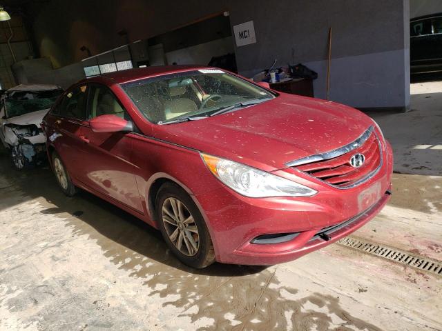 5NPEB4AC2BH213506 - 2011 HYUNDAI SONATA GLS RED photo 4