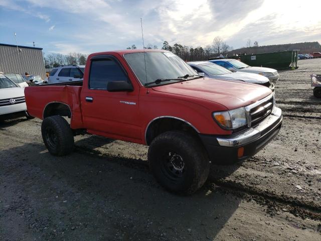 4TANM92N5YZ609319 - 2000 TOYOTA TACOMA PRERUNNER RED photo 4