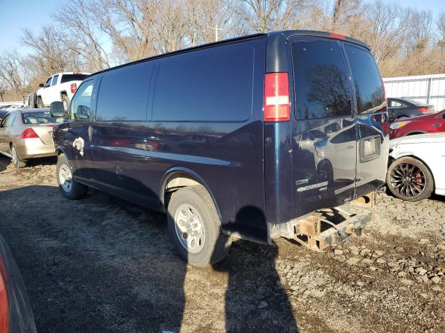 1GCUHAD48A1121383 - 2010 CHEVROLET EXPRESS G1 BLACK photo 2