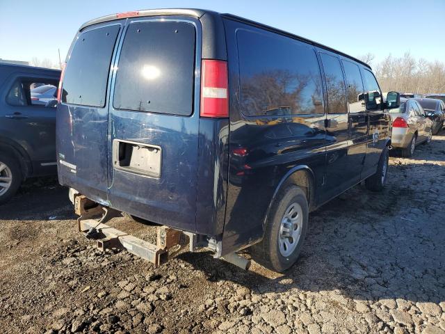 1GCUHAD48A1121383 - 2010 CHEVROLET EXPRESS G1 BLACK photo 3