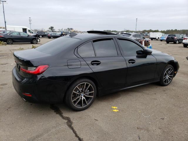 3MW5R7J50K8B00250 - 2019 BMW 330XI BLACK photo 3