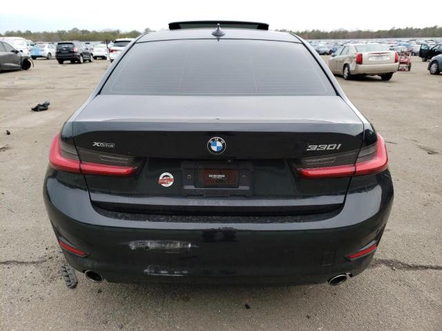 3MW5R7J50K8B00250 - 2019 BMW 330XI BLACK photo 6