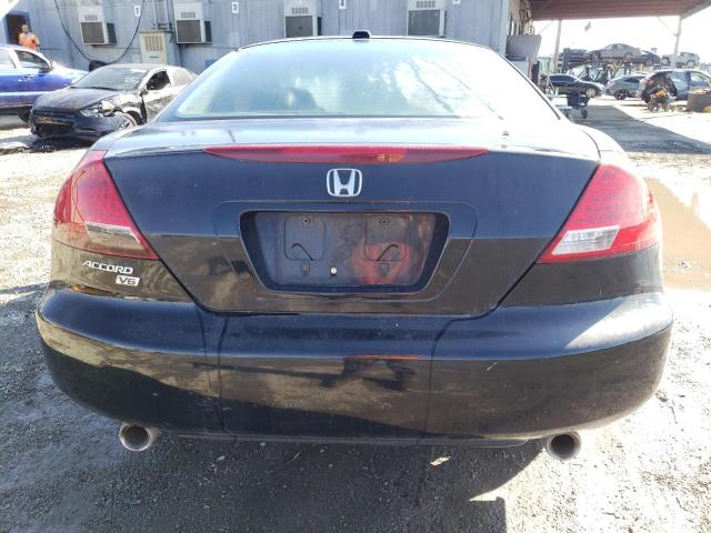 1HGCM82676A007324 - 2006 HONDA ACCORD EX BLACK photo 6